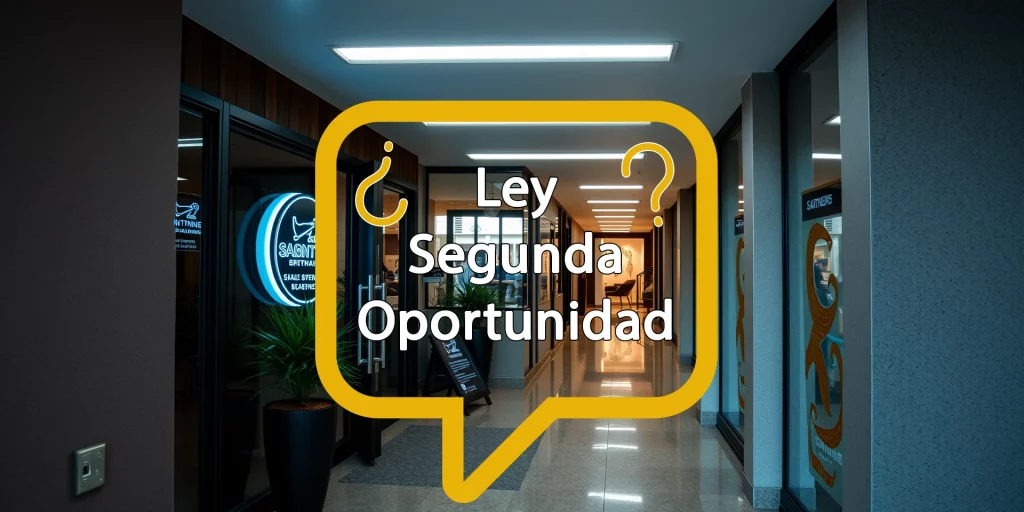 cómo afecta la ley de segunda oportunidad a mi negocio como autónomo